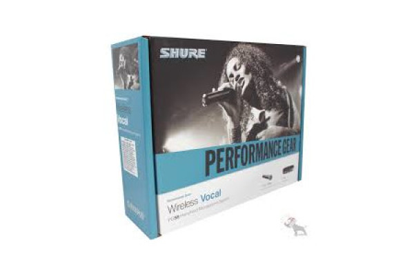 PG24E/PG58 El micrófono vocal inalámbrico más accesible de Shure