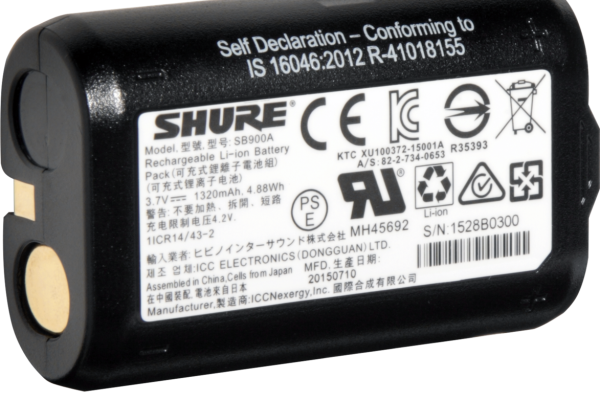 SB900A Batería recargable de iones de litio