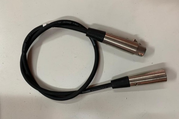 CABLE PARA MICROFONO 0.90M ACC+2 XLR-H A XLR-M  SWITCHCRAFT