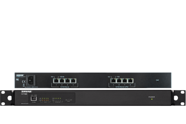 AXT620US  AXT620 Conmutador Ethernet con servidor DHCP a bordo con 9 puertos y montura de rack