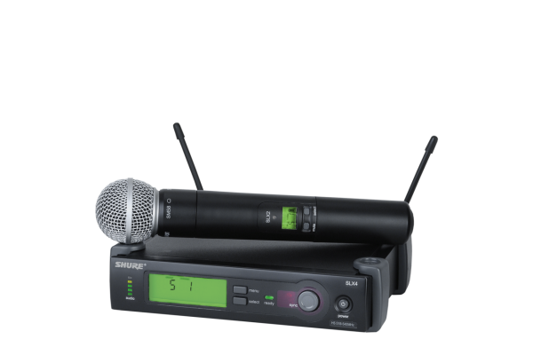 SLX24/SM58A-G4 MICROFONO VOCAL CON SM58A